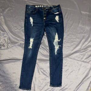 S.O.N.G mid skinny jeans